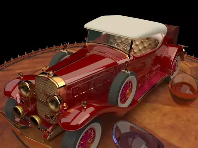 CLassic car 3D model