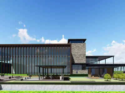 Hotel -B1 3D model