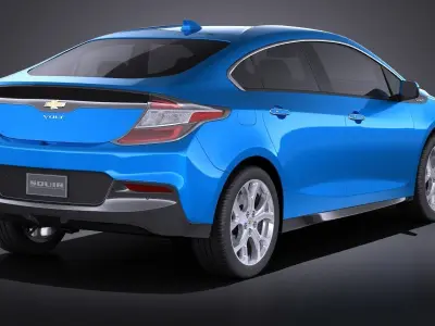 Chevrolet Volt CG 2016 VRAY 3D model