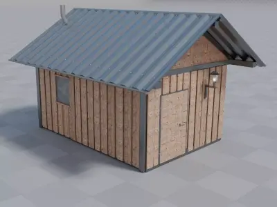Hut 3D Model 3D model