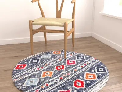 Rugs No 1018 Low-poly 3D model