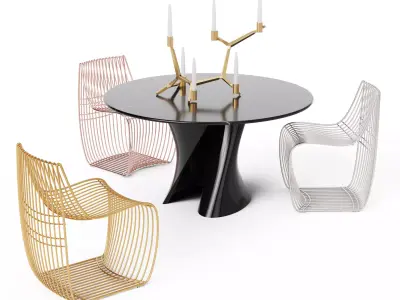 SIGN FILO Low-poly 3D model