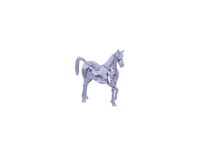 horse statue decorative 3D print model