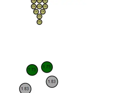 double bar pendant 3D print model