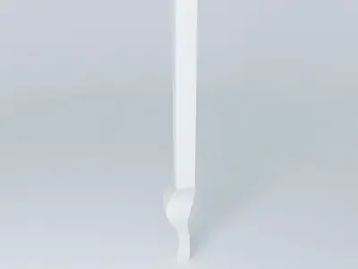 Table leg model Free 3D model