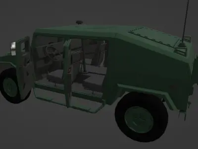 URO VAMTAC ST5 Low-poly 3D model