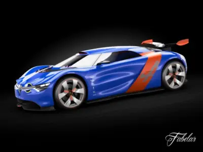 Renault Alpine A110-50 3D model