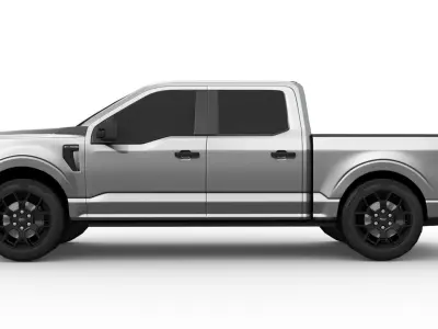 F-150 STX 2024 Low-poly 3D model