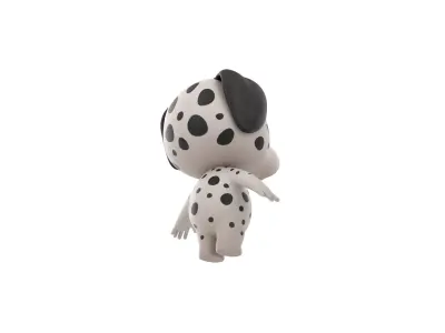 Character209 Dalmatian Dog 3D model