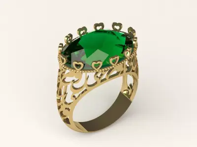 Ring R 75 3D print model
