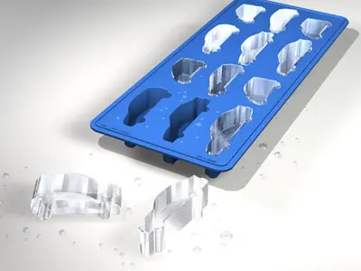 Ice tray cars 3D model