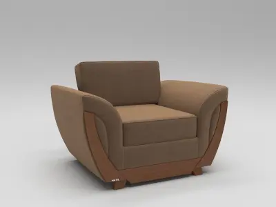 Contemporary sofa  3D model