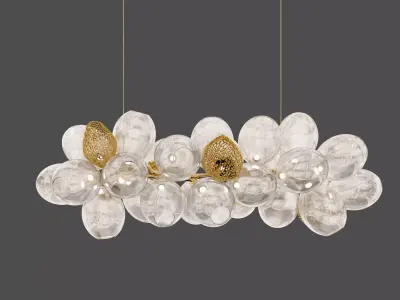 Chanceux Chandelier Horizontal-1 3D model