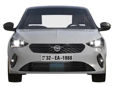 Opel E corsa 2019  3D model