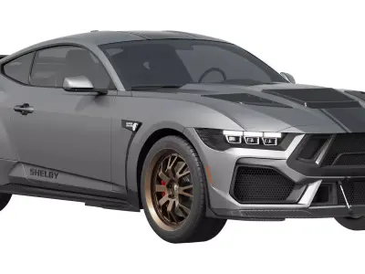 Shelby S650 Super Snake 2026 3D model