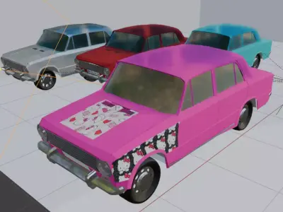 LADA VAZ 1200 3D model