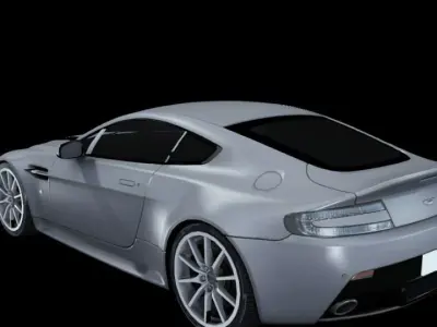 Aston martinvantage3d-gamecreation-animation-iclone-unreal-unity 3D model