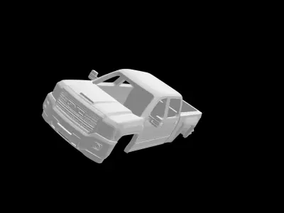 GMC SIERRA 2500 DENALI 2018 3D print model