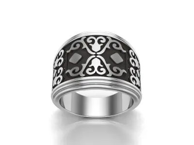 Special men ring 3D print model