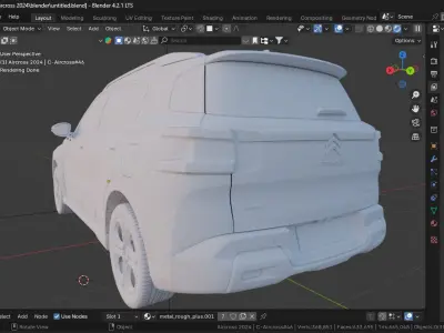 Aircross 2024 3D model