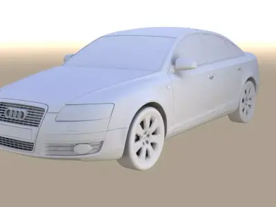 Audi model car Free 3D model