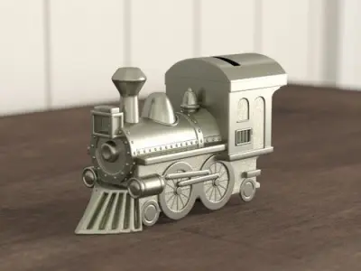 Pothier Train Bank 3D model purchase