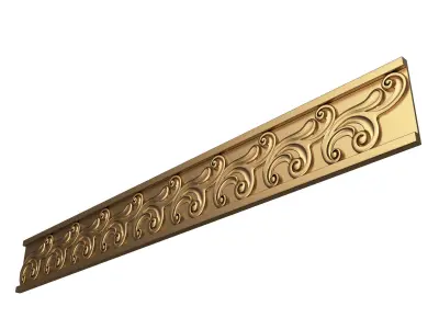 Ornament Element Molding 026 Low-poly 3D model