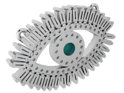 Eye Pendant 3801 3D print model