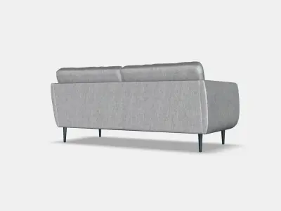 SMEDSTORP 3-seat sofa Low-poly 3D model