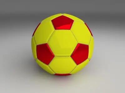 Classic Football 3D model