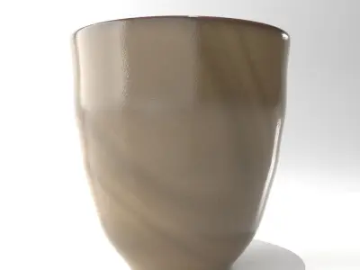Cup  mug ceramic porcelain  3D model