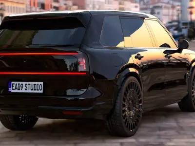 2026 Zeekr 9X Ultra 3D model