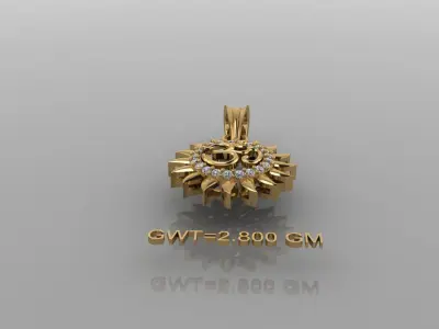 FASHION  PENDANT 3D model