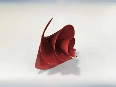 Liam F1 Archimedes Wind Turbine HAWT 3D print model