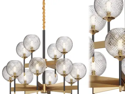 Chandelier Gola 12 3D model
