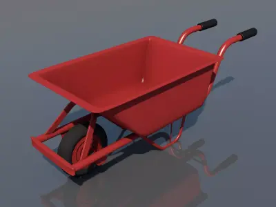 Wheelbarrow 3D model