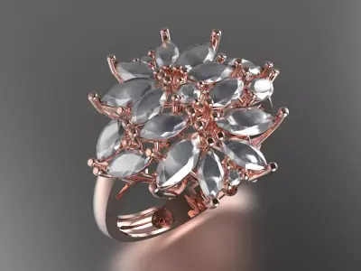 jewelry ring 295 3D print model