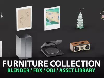 Decor Model Collection 365 3D model