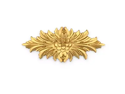 Classic decor ornament 164 3D model