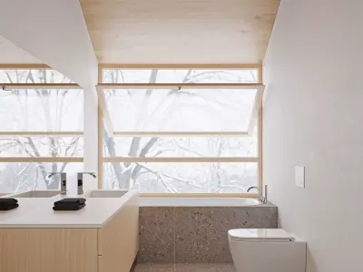 bathroom interior scenes 3D model