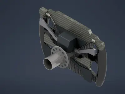 F1 Red Bull steering wheel 3D print model