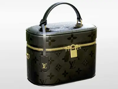 Woman Handbag Louis Vuitton Low-poly 3D model