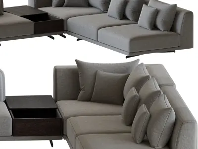 Endless sofa 4 3D model