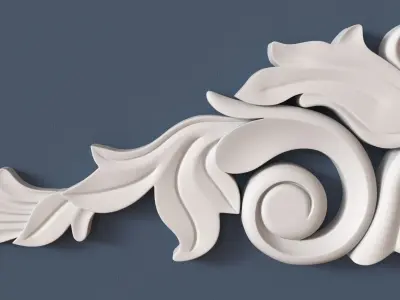 Decorative Onlay 3D model 5