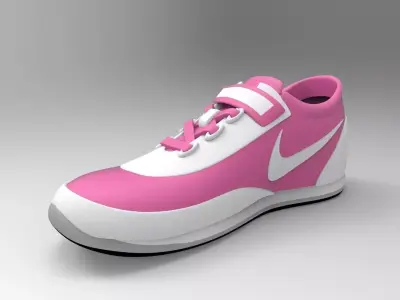 nike shoes Low-poly 3D model