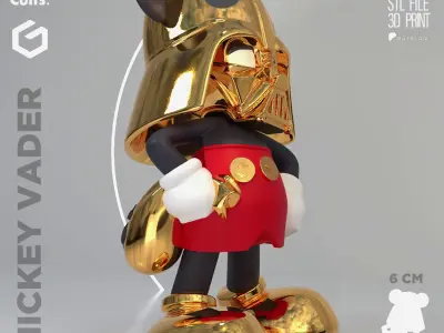 MICKEY VADER 3D print model