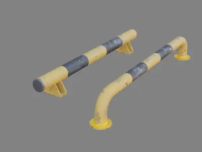 pipes Low-poly 3D model