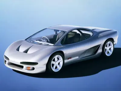 Isuzu 4200R Concept 1989 Low-poly 3D model