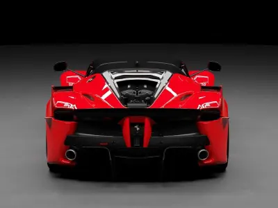 Ferrari FXXK 3D model