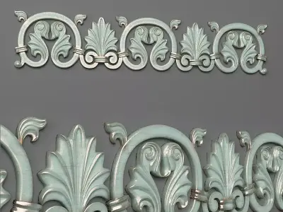 Ornaments-03 decorative border - decorative border 3D print model